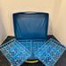 Vintage Blue Fast Lane Toy Car Case Toy r Us Holds 48 Hot Wheels Matchbox