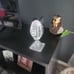 2 Crystal Bohemian Paper weights