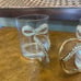 Gold Coquette Bow Glasses