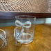 Gold Coquette Bow Glasses