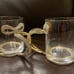 Gold Coquette Bow Glasses