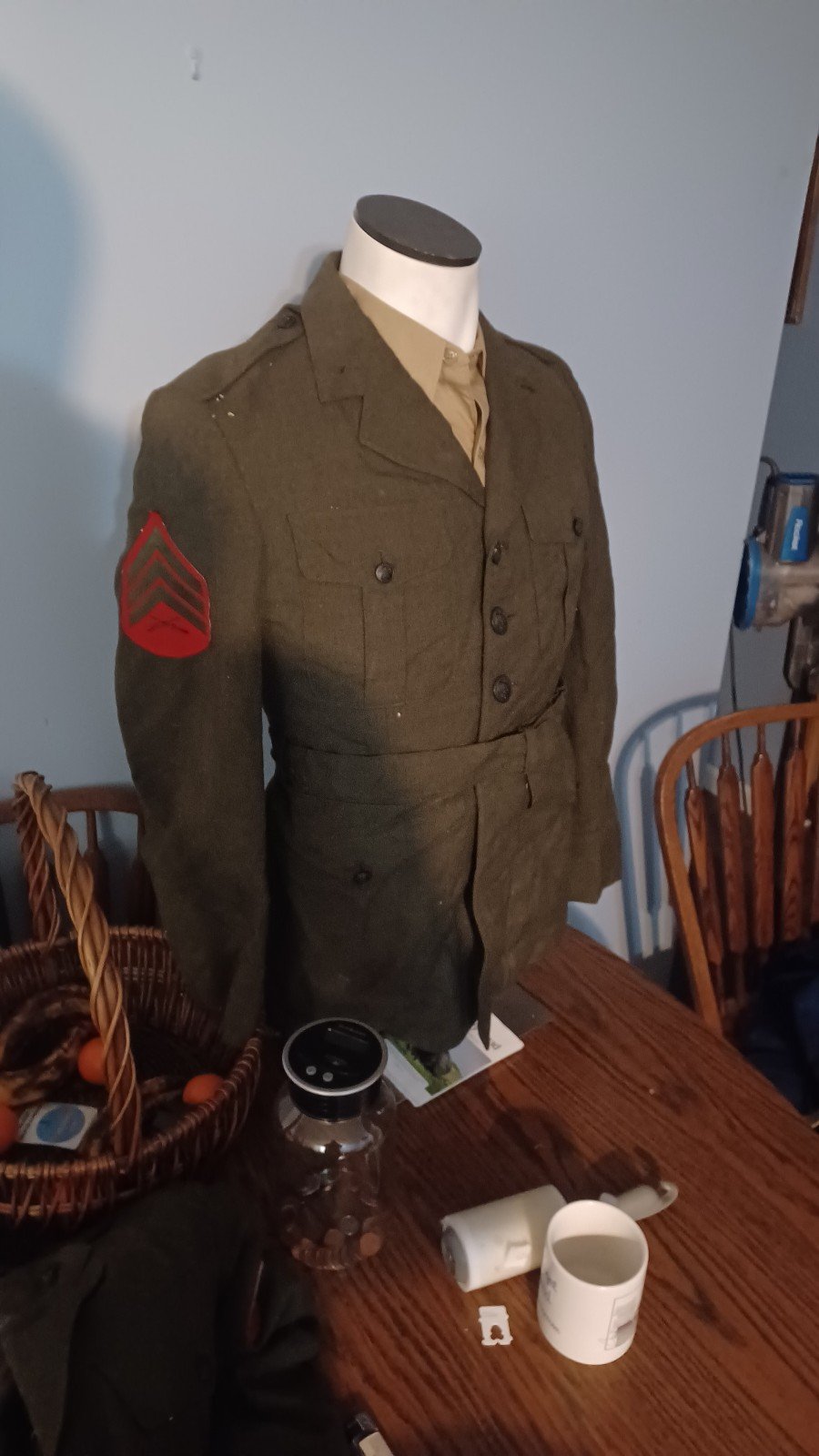 2 Marine uniforms.
