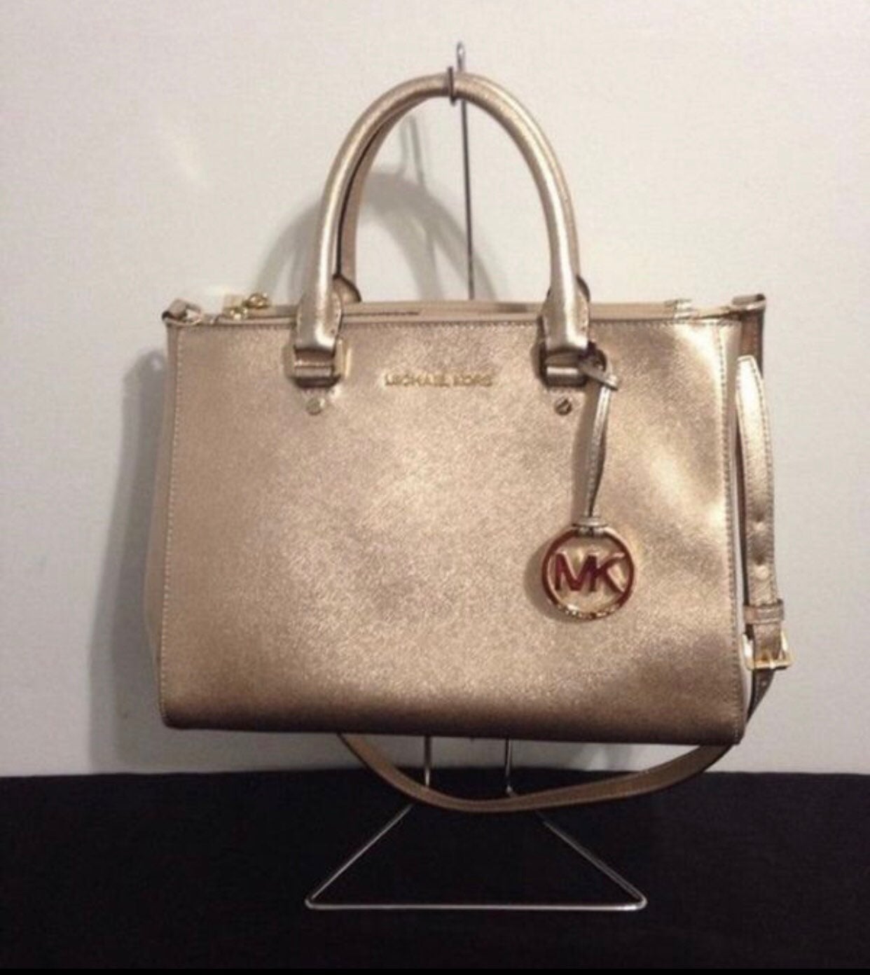 Michael Kors Sutton Metallic Gold