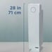 GermGuardian Elite 4 in 1 Air Purifier System with True HEPA Filter. Very good