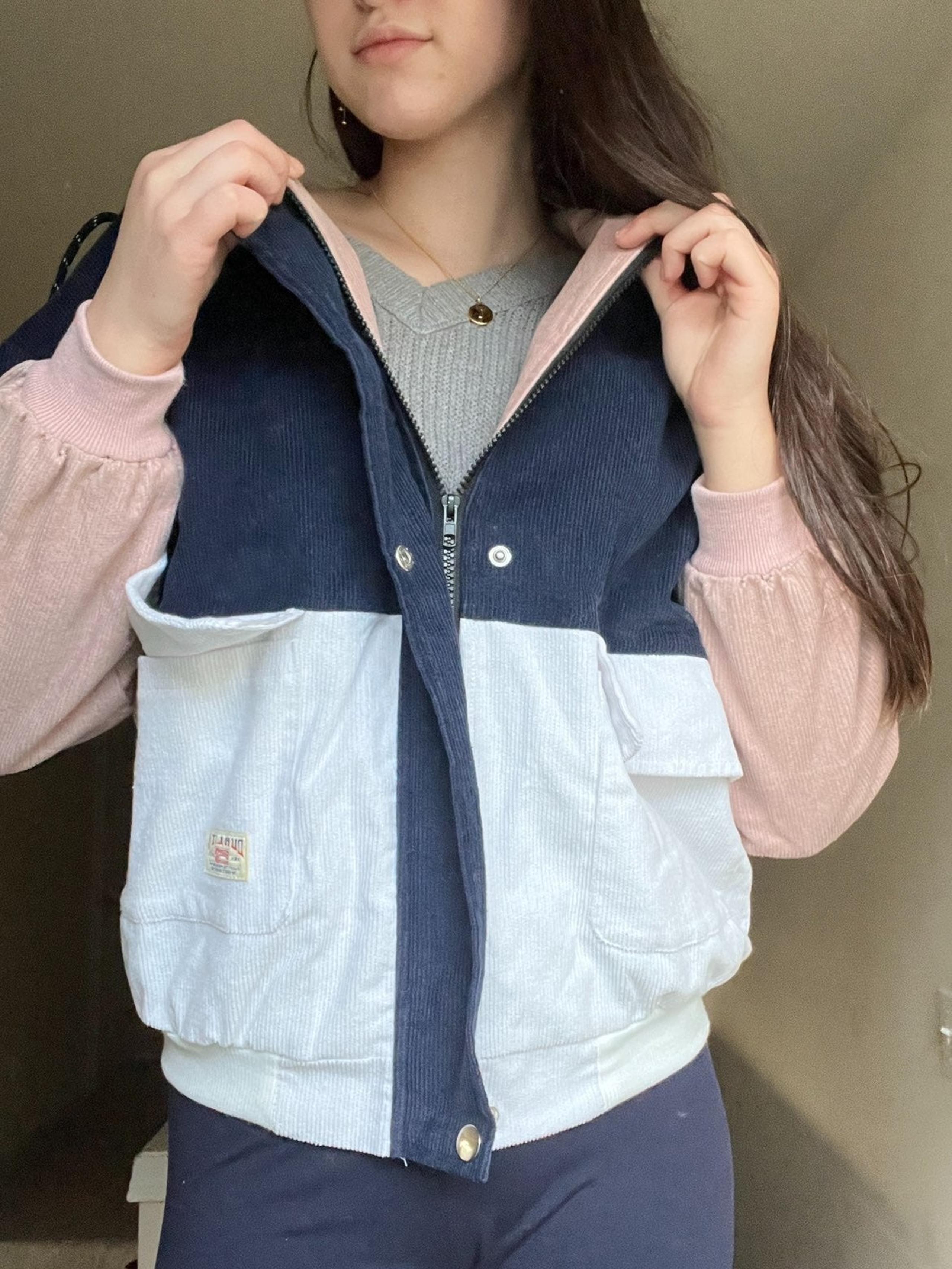 Zaful Corduroy Multicolor Jacket