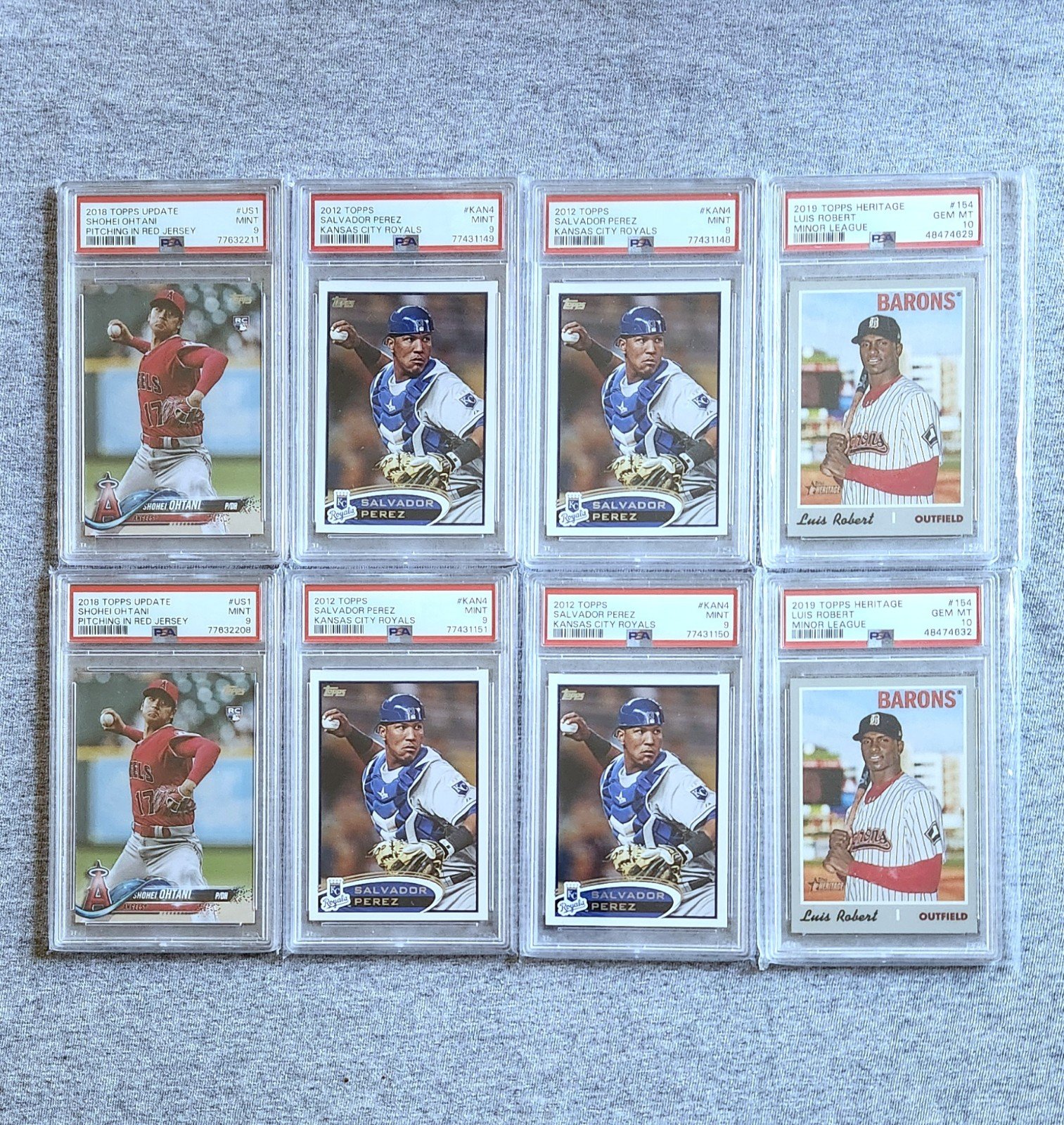Ohtani, Perez, and Robert's Lot. Please read description.