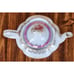 MUSICAL TEAPOT ~ Lefton Musical Teapot ~ Rose Pattern ~ Porcelain Teapot w/ Lid