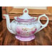 MUSICAL TEAPOT ~ Lefton Musical Teapot ~ Rose Pattern ~ Porcelain Teapot w/ Lid