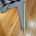 FootJoy Golf Mens Gray Wool Knit Argyle Half Zip Pullover Sweater Size L Lined