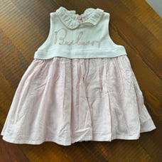 Baby kid dress 1/3 months Burberry Sleeveless pink