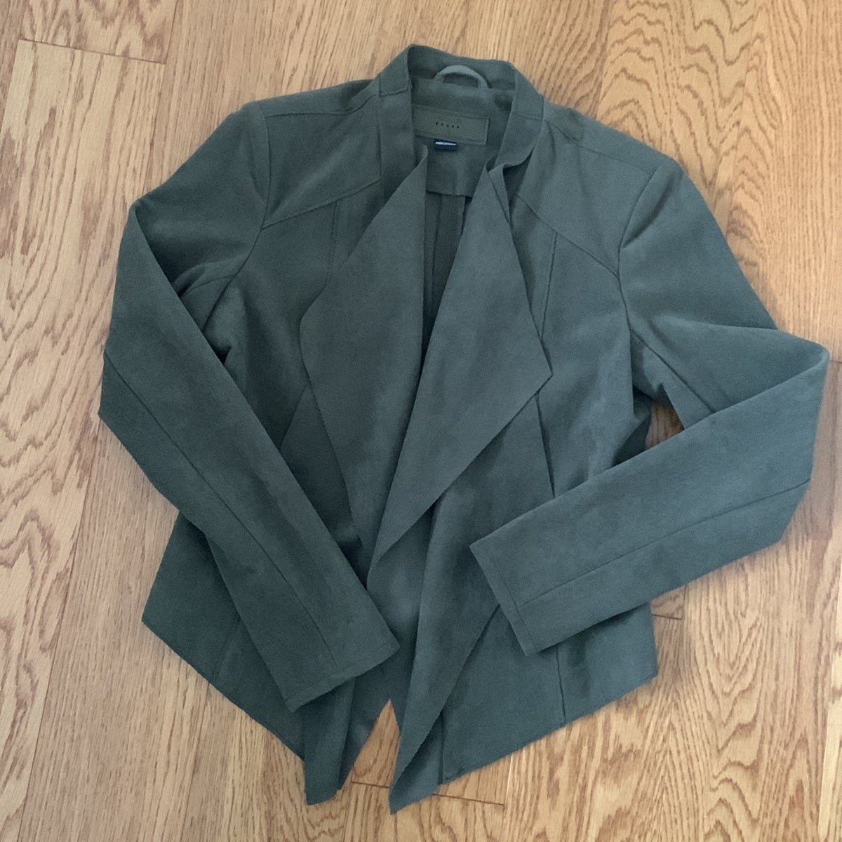 Suede khaki color BLANKNYC jacket in XS originally 118 new