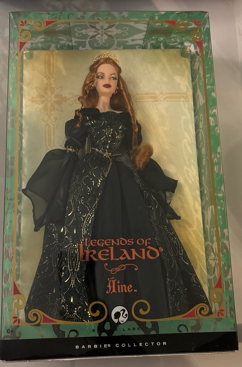 Legends of ireland silver label Barbie doll