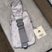 NWT, Adidas gray/ blue stone sling bag.