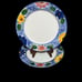 Set of 2 Himark “Indigo” 10 5/8” Dinner Plates Vintage
