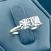 Antique 1/3 carat tdw Engagement ring, 14 karat, yellow and white gold
