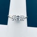 Antique 1/3 carat tdw Engagement ring, 14 karat, yellow and white gold