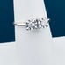 Antique 1/3 carat tdw Engagement ring, 14 karat, yellow and white gold