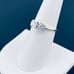 Antique 1/3 carat tdw Engagement ring, 14 karat, yellow and white gold