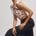 Anthropologie Black Eyelet Wide Legged Cropped Pants Sz 6