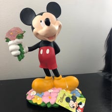 Mickey solar statue
