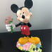 Mickey solar statue
