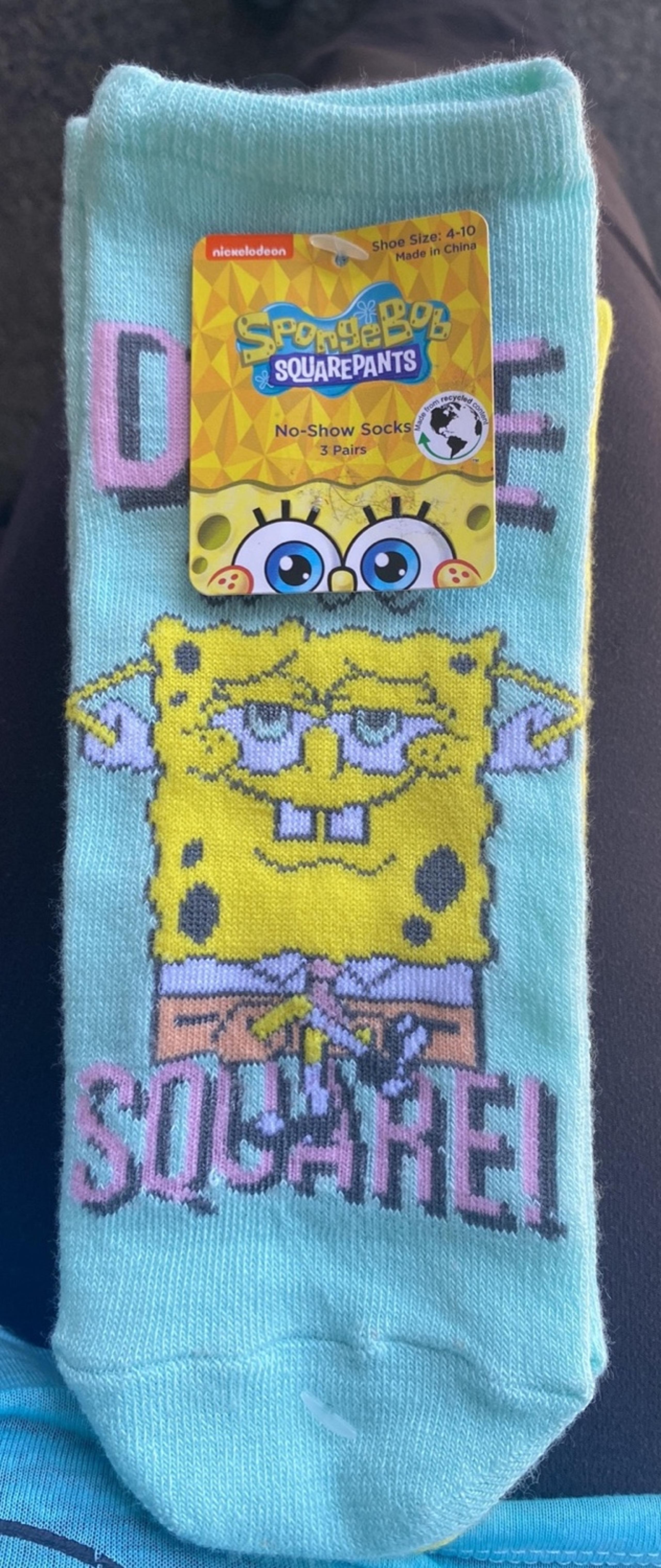 SpongeBob SquarePants No-Show Women’s Socks