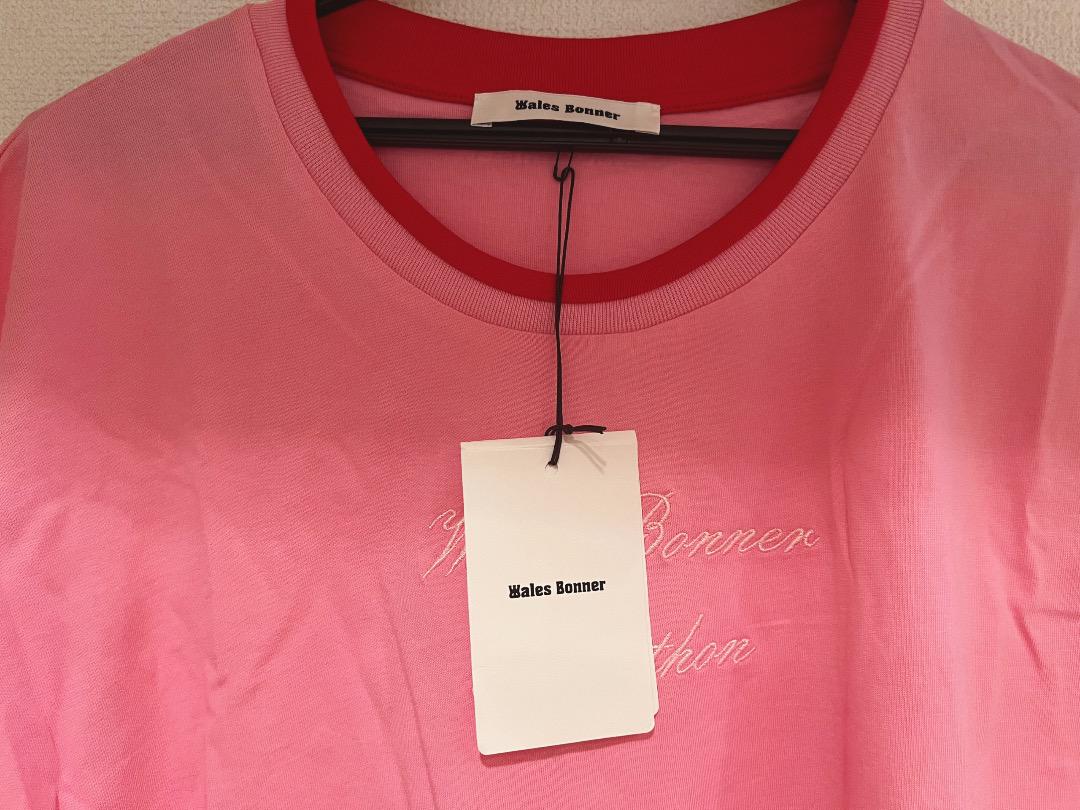 Wales Bonner Marathon Tシャツ【ピンク、XL】 - メルカリ