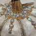 Thanksgiving Fall capiz Jeweled pumpkin