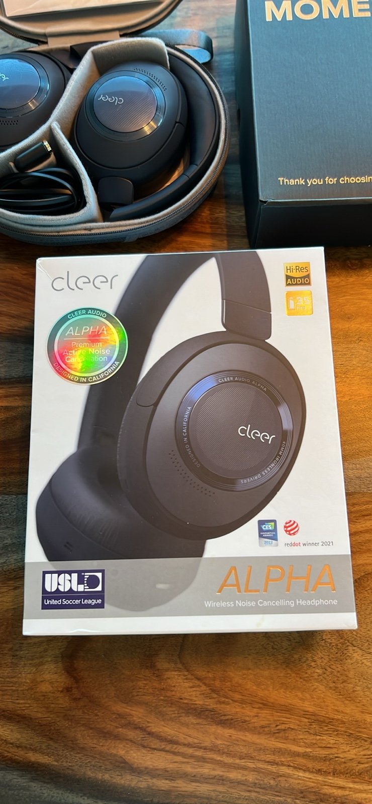 Clear ALPHA Noise Cancelling Headphones