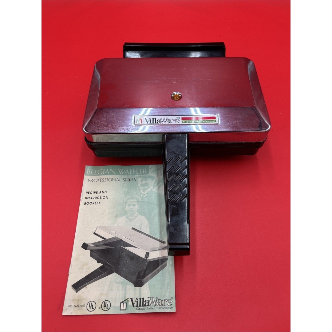 VillaWare Model 5200-NS Belgian Waffler Professional Electric Waffle Maker