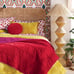 60 x80 Decorative Bed Throw and Pillow Set Red - Opalhouse designed with