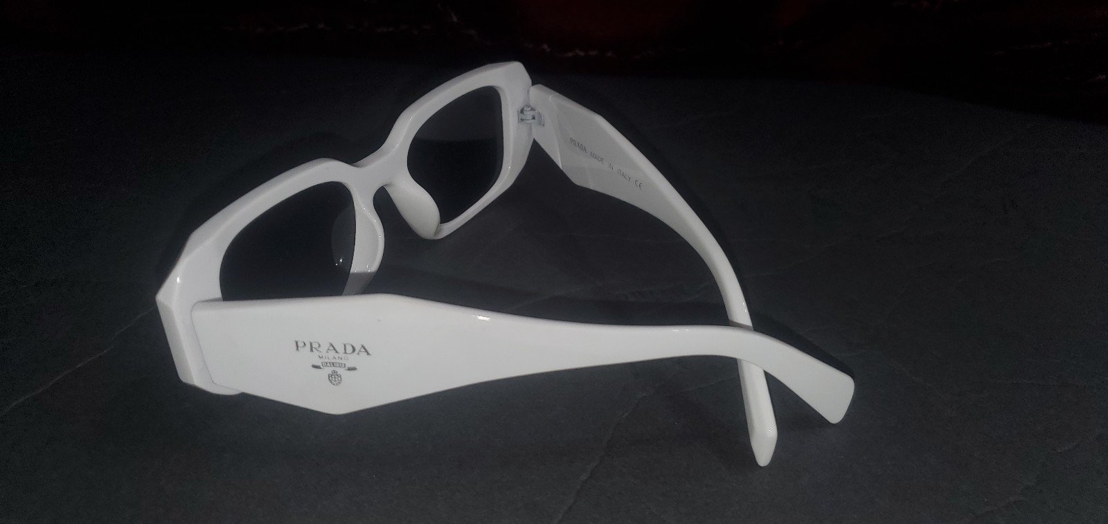 White prada sunglasses