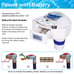 In-ground Pool Immersion Alarm With in-home Remote Receiver Solar Power For Kids