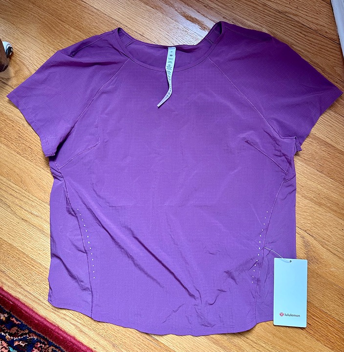 Lululemon Lightweight Stretch Run Short Sleeve