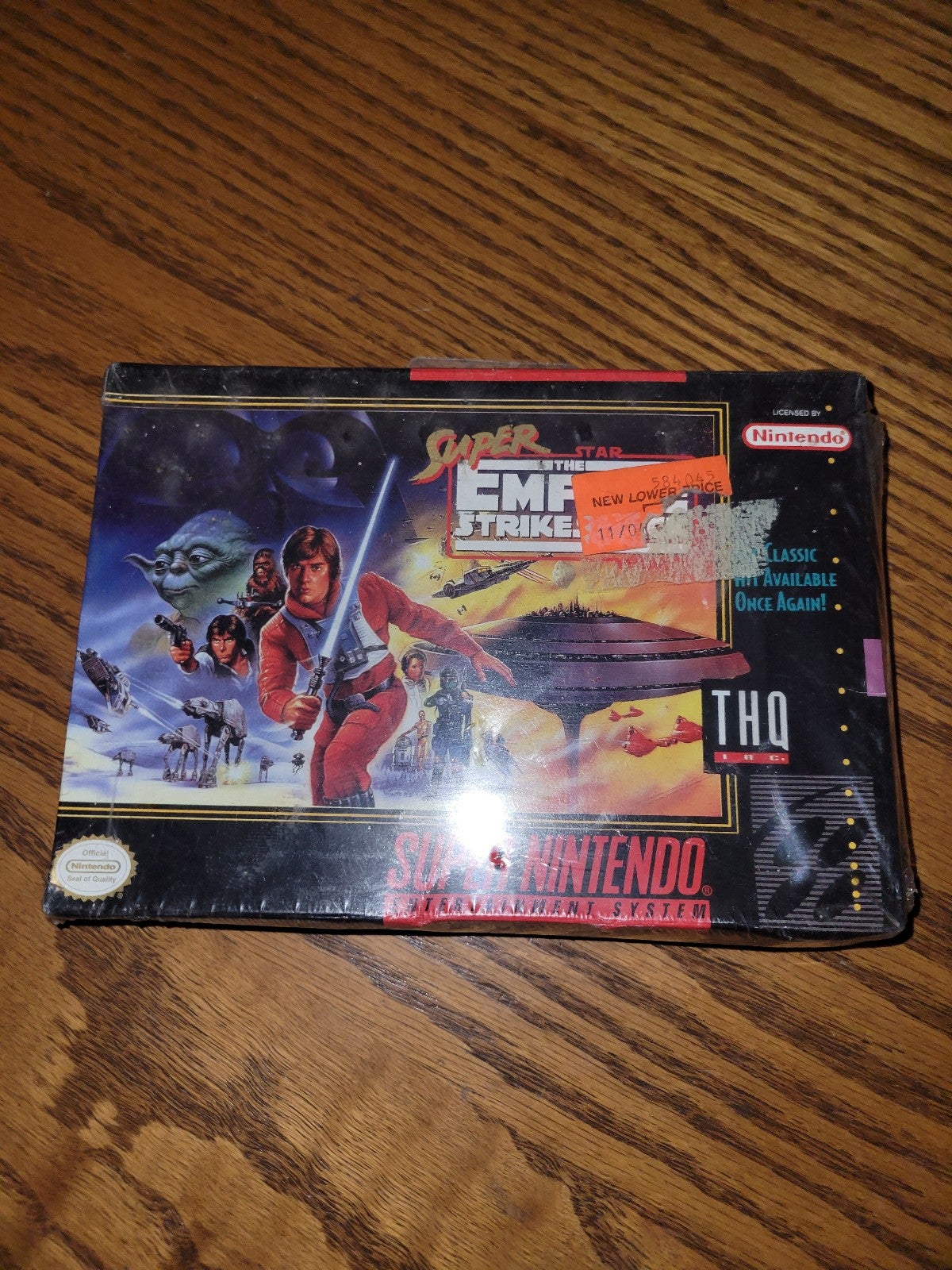 Snes star wars empire strike ls back Brand New