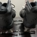 Black Jordan custom skates
