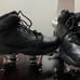 Black Jordan custom skates