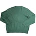 Polo Ralph Lauren Mens XXL Jade Green V Neck Pima Cotton Sweater