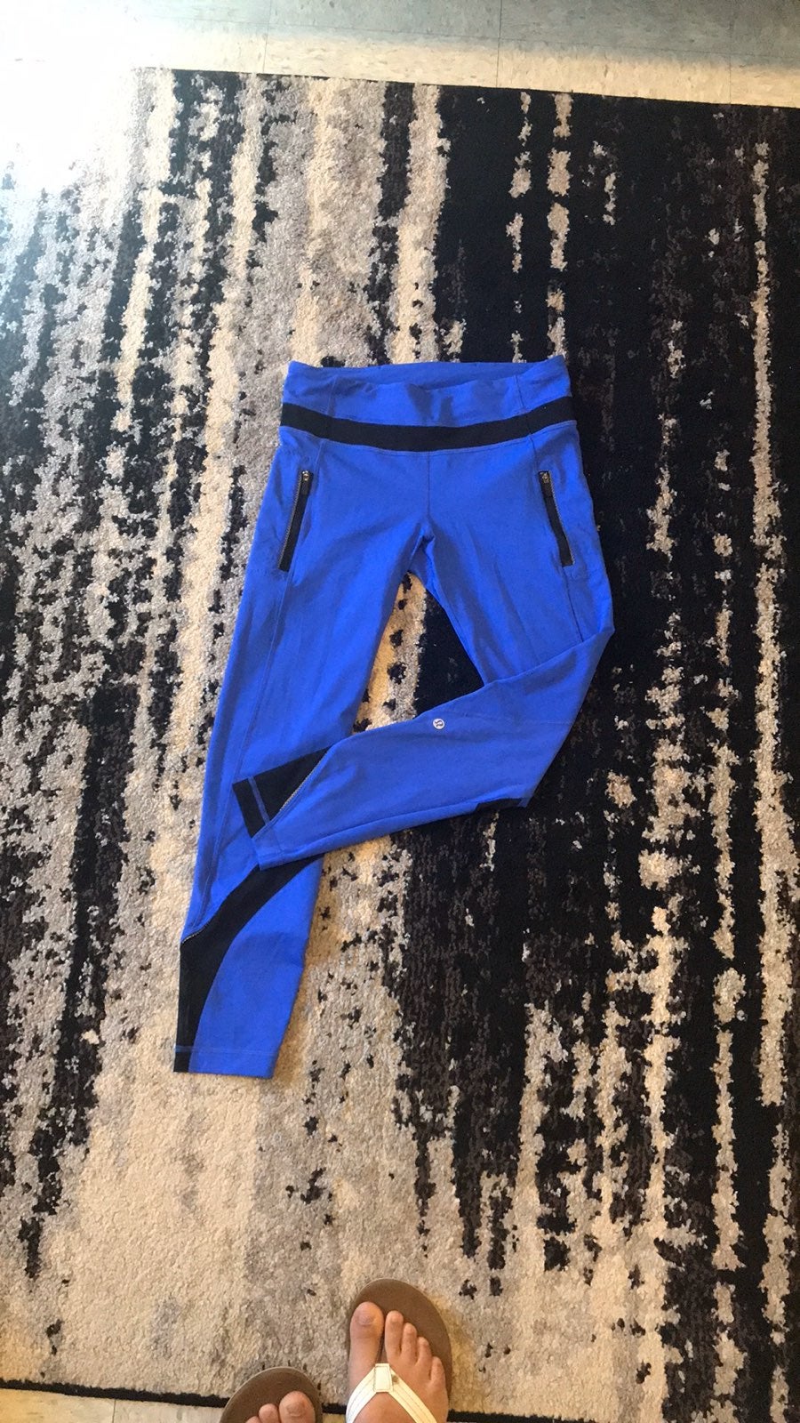 Blue Lululemon Athletica leggings