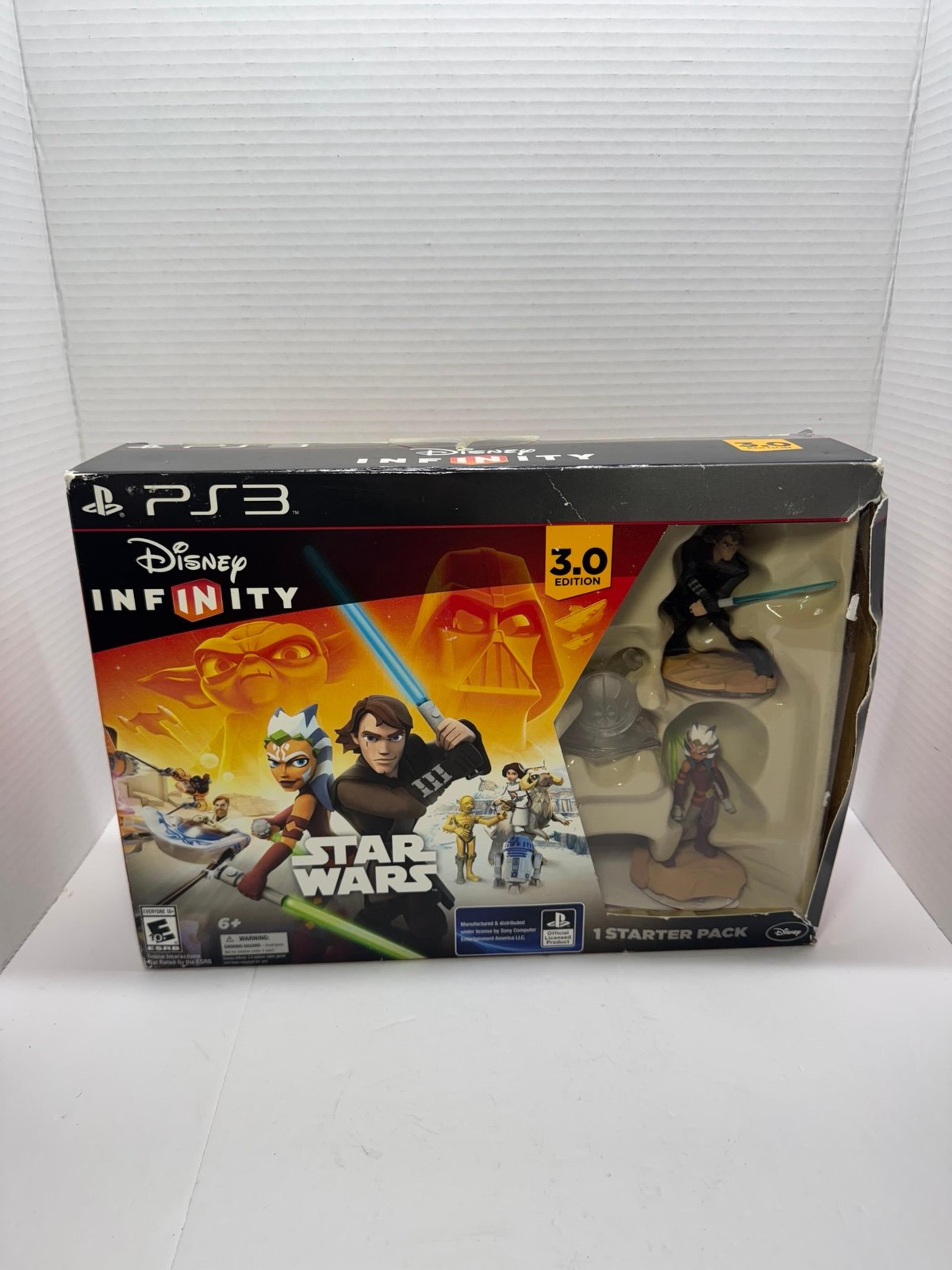 Ps3 Disney Infinity 3.0 Edition Star Wars 1 Starter Pack Video Game NIB