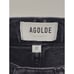 AGOLDE Jeans Size 27 Wilder Mid Rise Comfort Straight Black Denim Organic Cotton