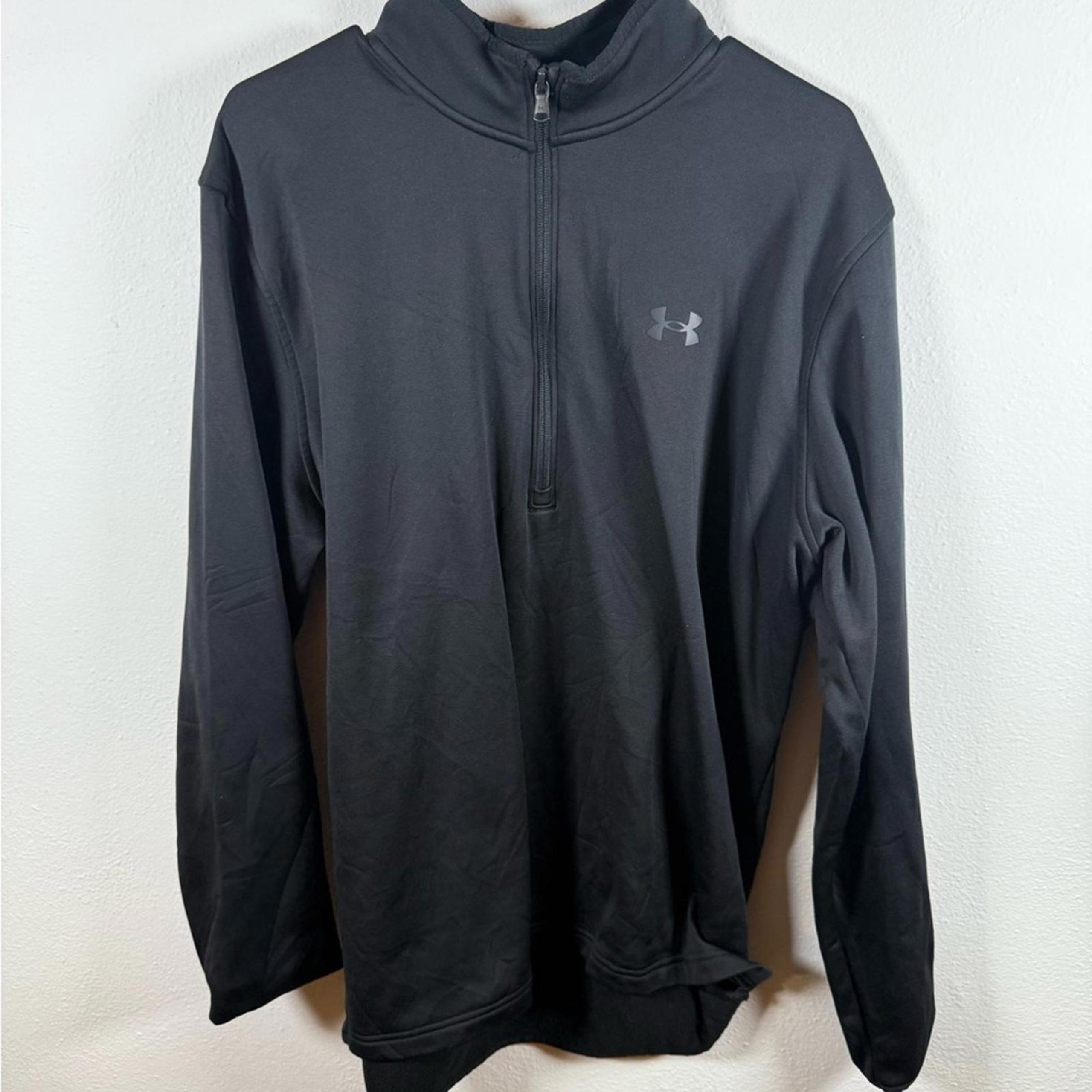 Under Armour Black Zip Up Sweater
