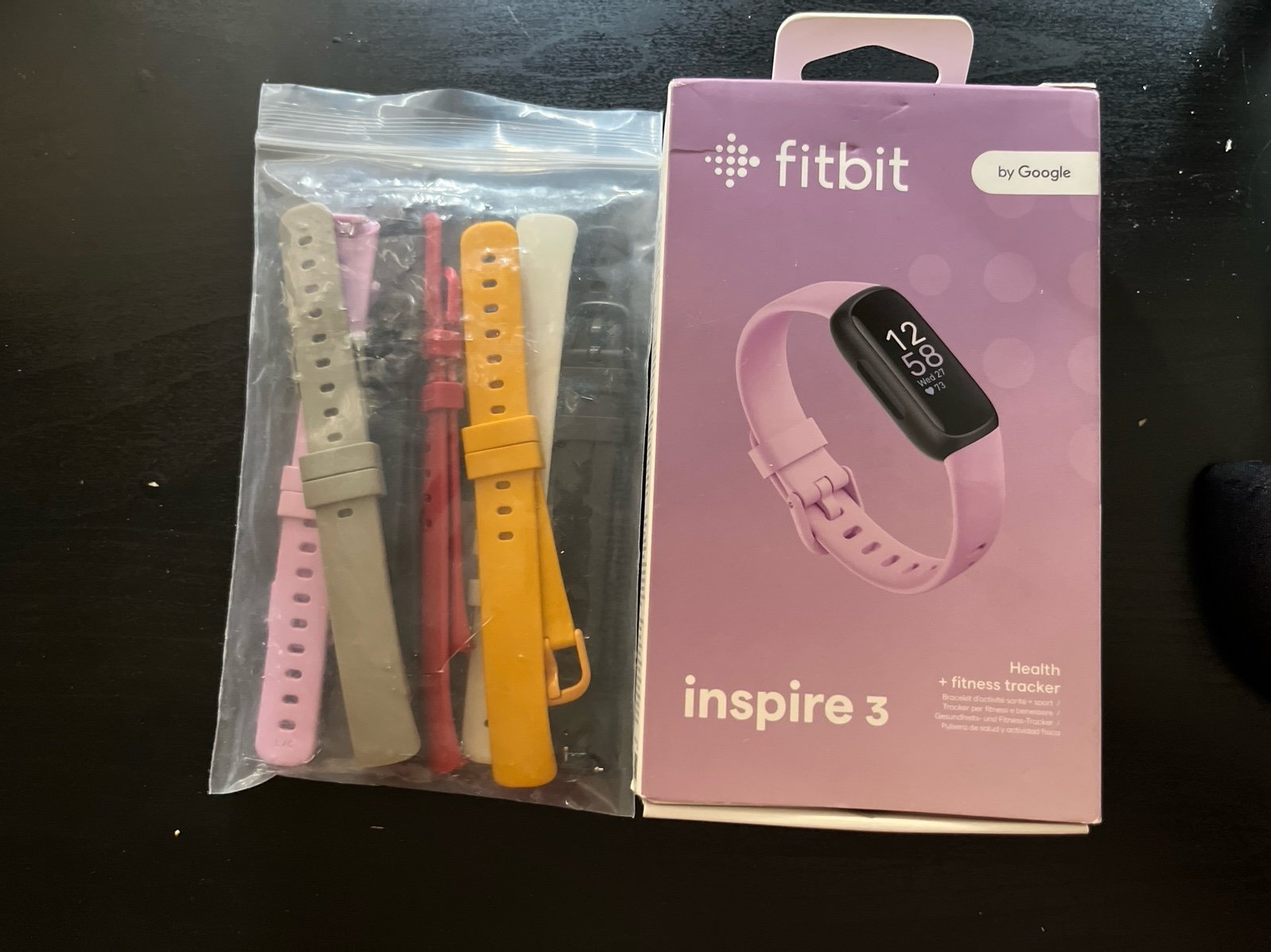 Fitbit Inspire 3 with extra bands