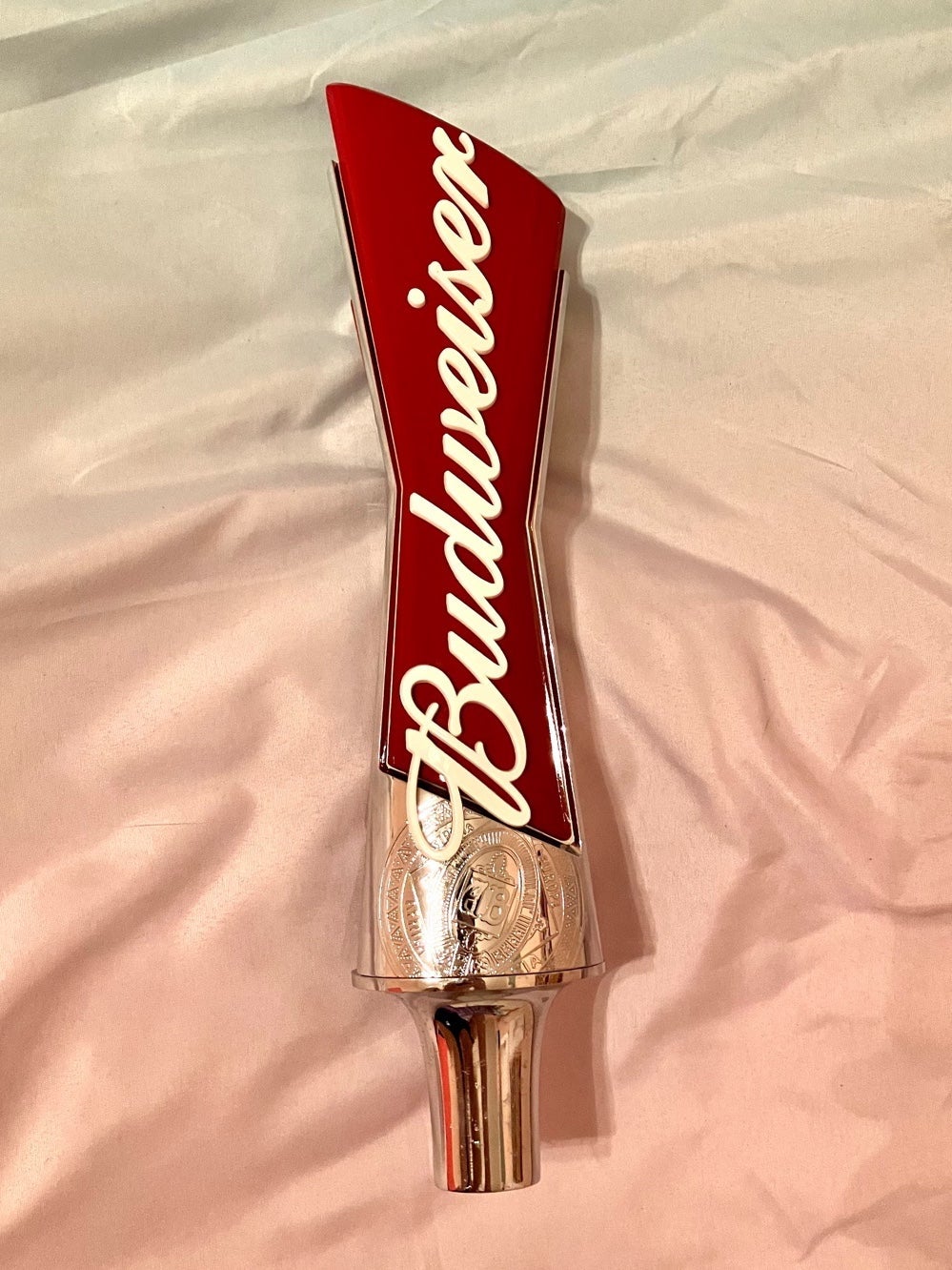 Budweiser Bow Tie Tap Handle