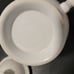 Homer Laughlin White Fiesta Fiestaware Classic Ceramic Retro Teapot With Lid.  B