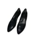 Gucci Black Round Toe Patent Leather Wedges - Size 37.5