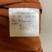 Theory Luxe ECO CRUNCH Skirt, Orange and Brown, Size 36, Linen.