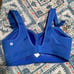 Lululemon | swift speed sports bra cerulean royal blue size: 32E