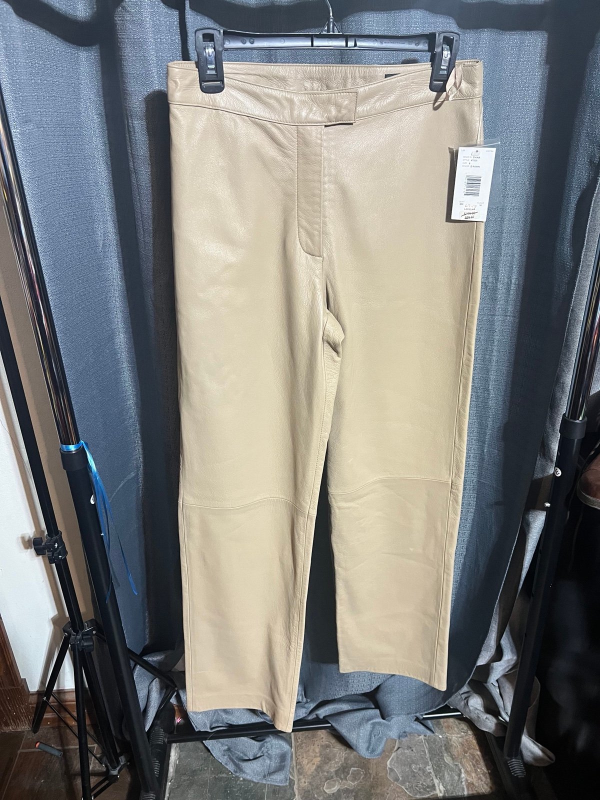 NWT vintage 100% leather pants