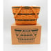 Longaberger Traditions 1997 Fellowship Basket Lid Liner Protector Handle Gripper
